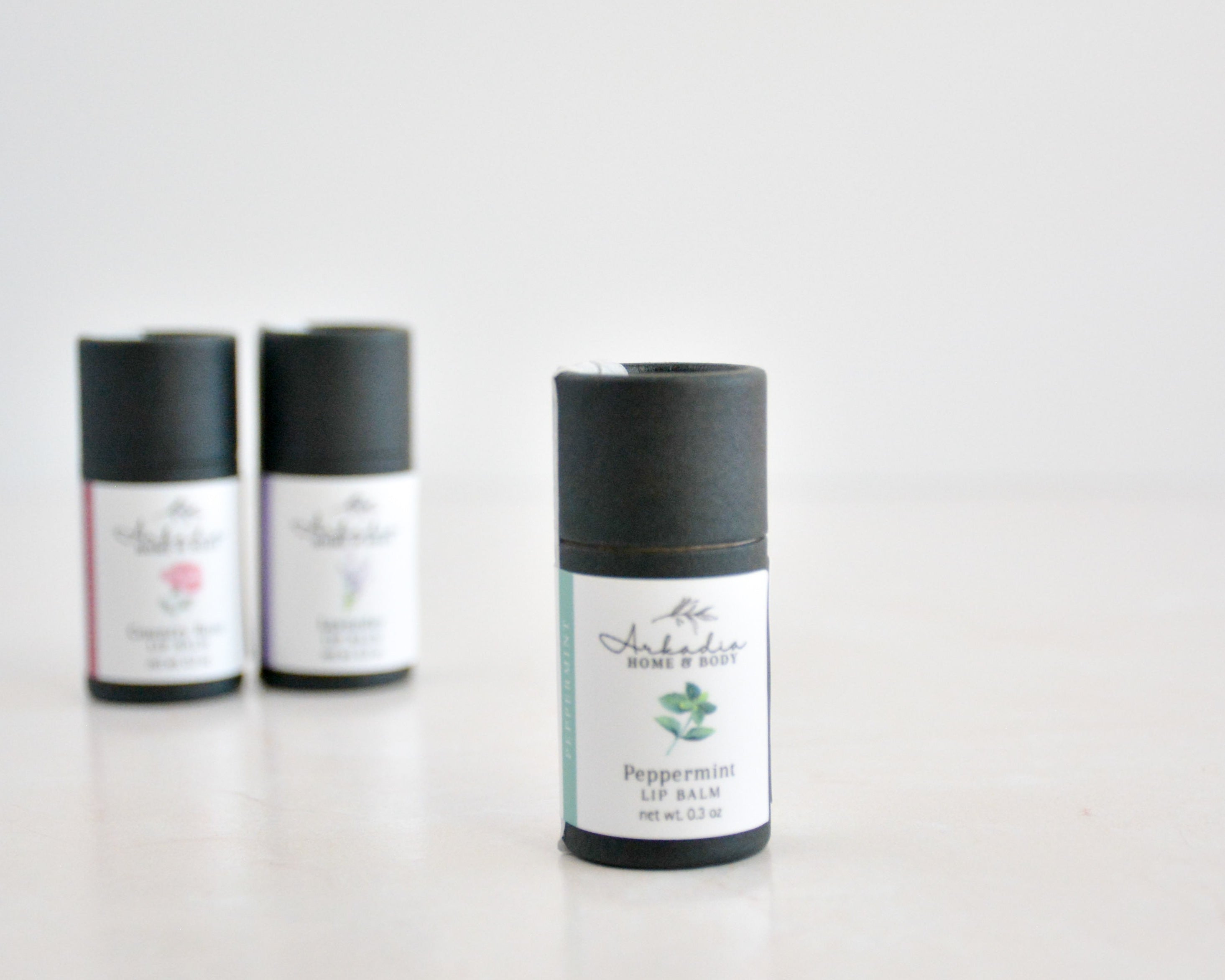 Natural Lip Balm Trio