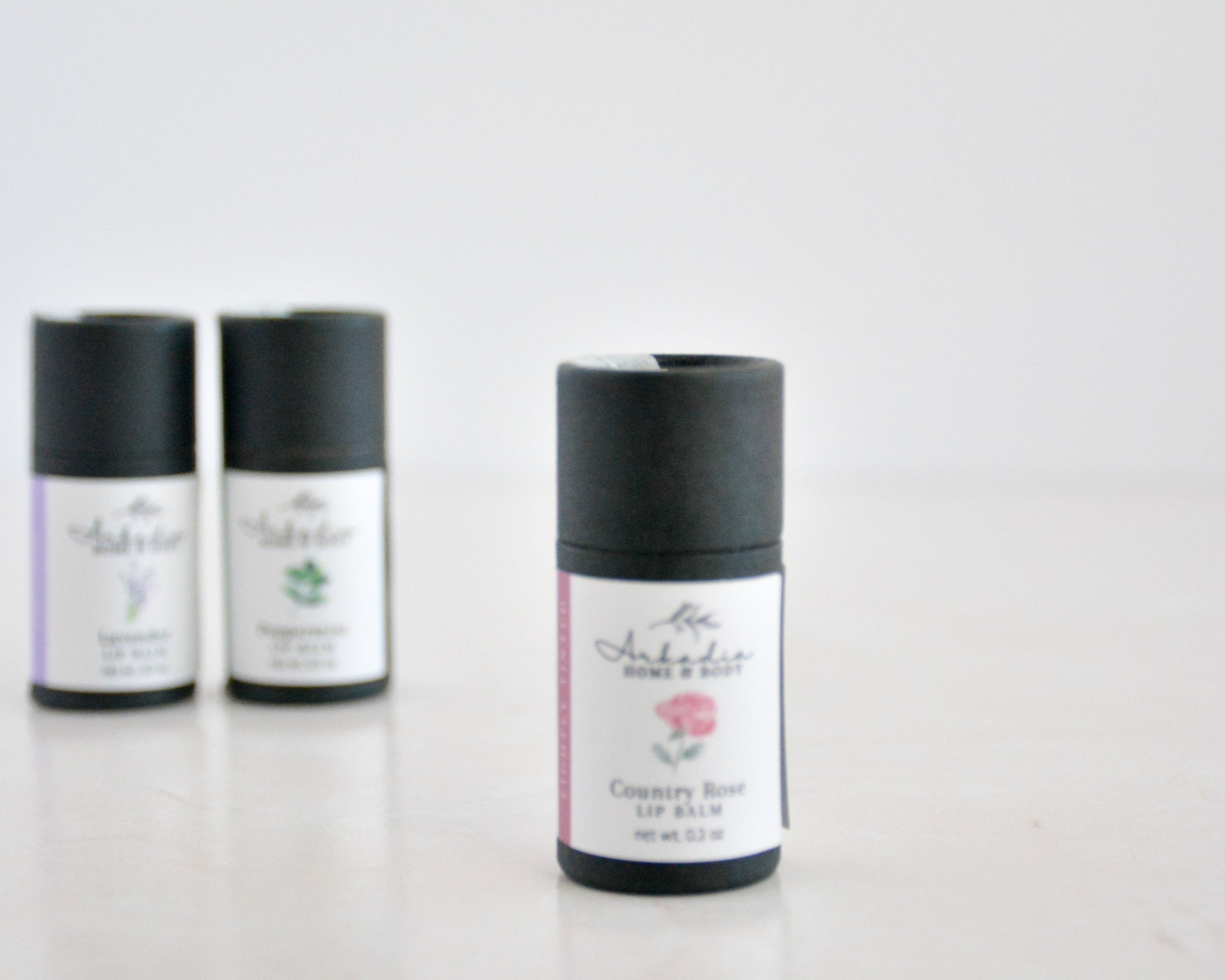 Natural Lip Balm Trio