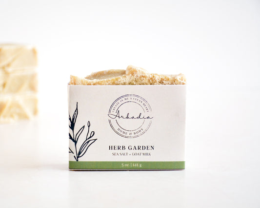 Herb Garden | sea salt & goat milk soap