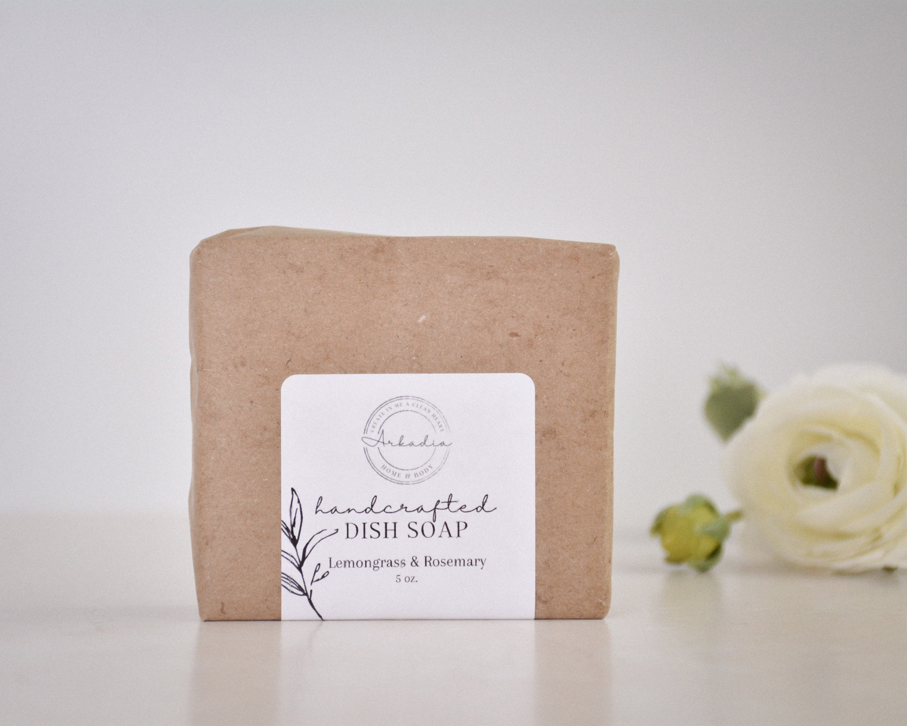 Dish Soap | Lemongrass & Rosemary 5 oz.
