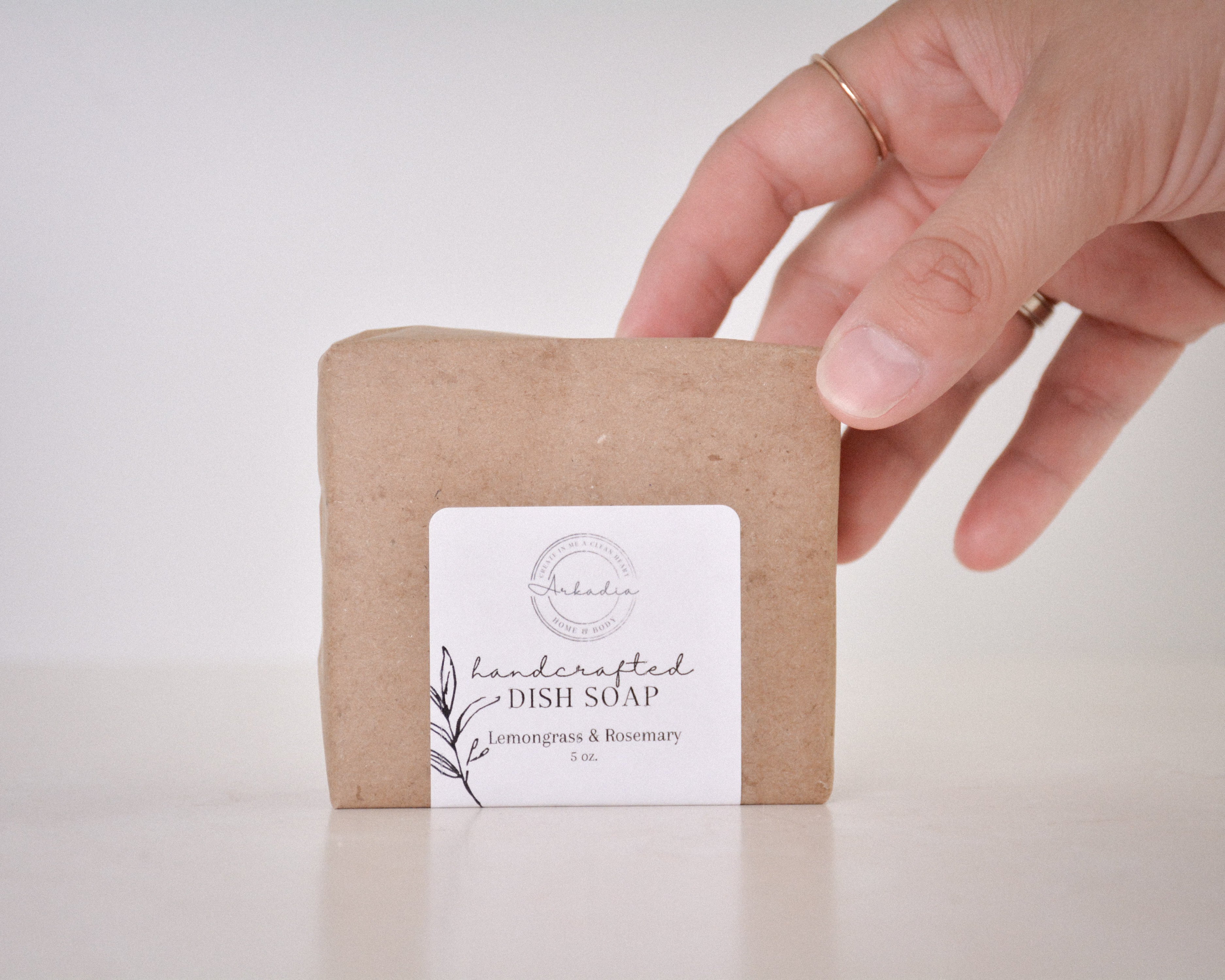 Dish Soap | Lemongrass & Rosemary 5 oz.