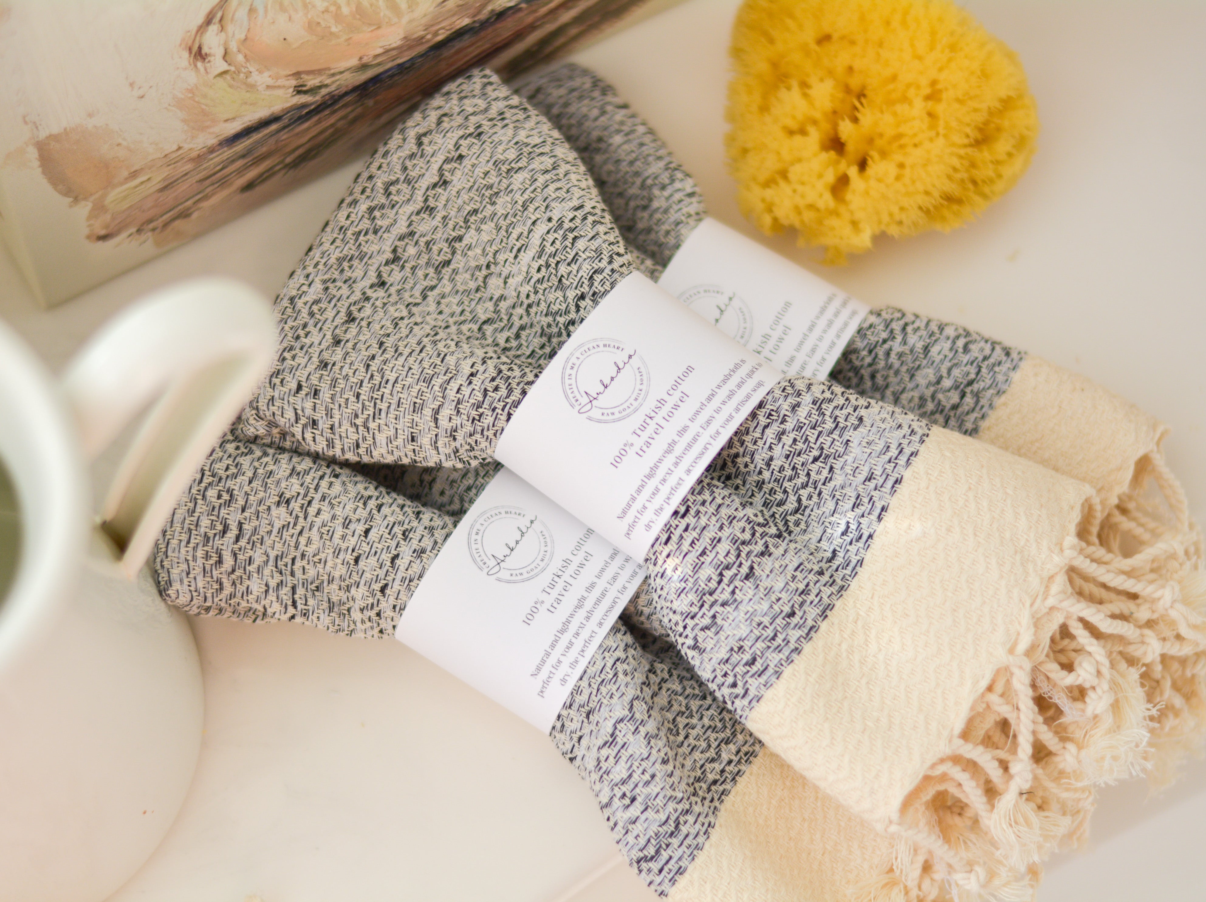 Turkish washcloth Arkadia Soaps